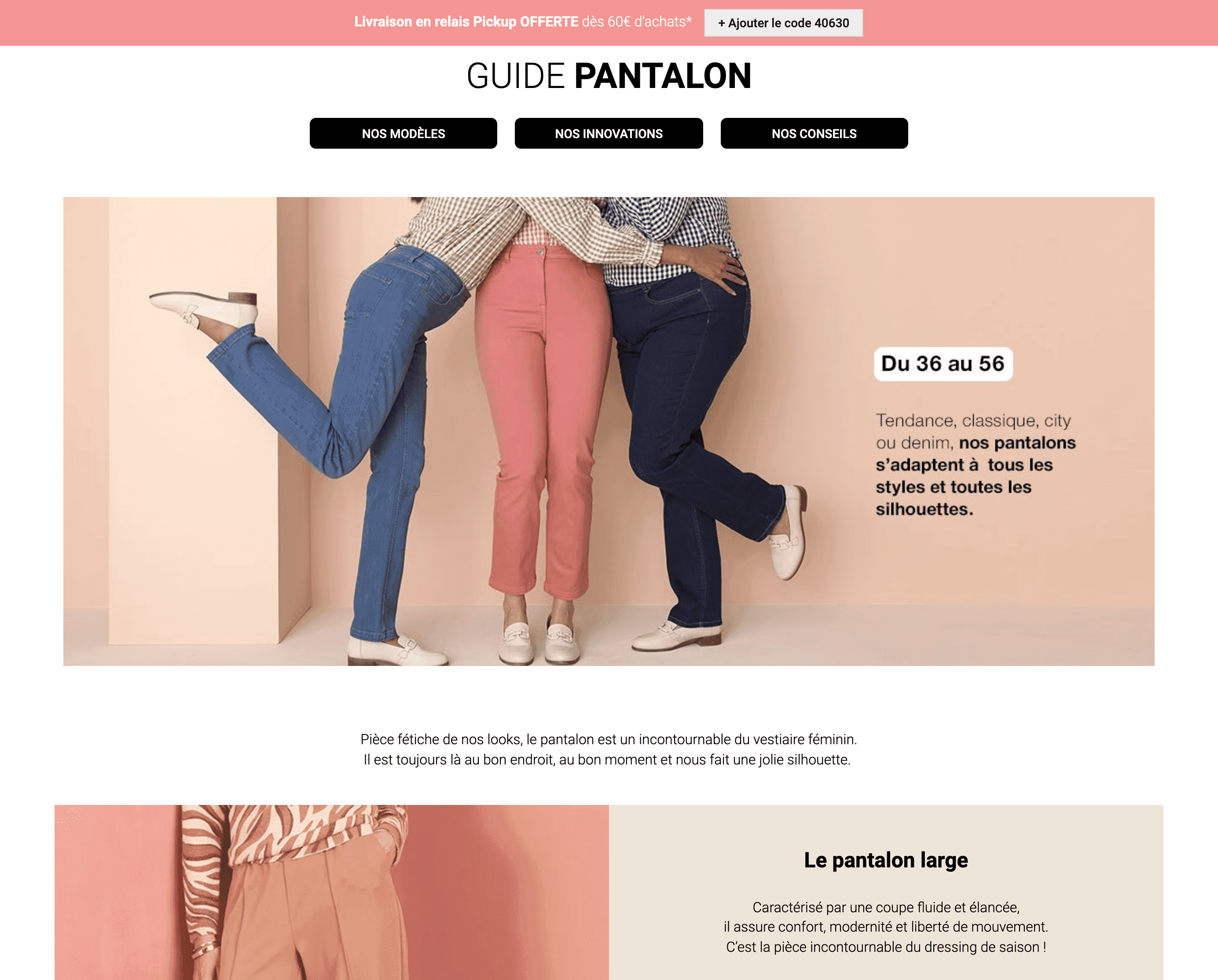 Landing Pages Éditoriales — Magento Page Builder