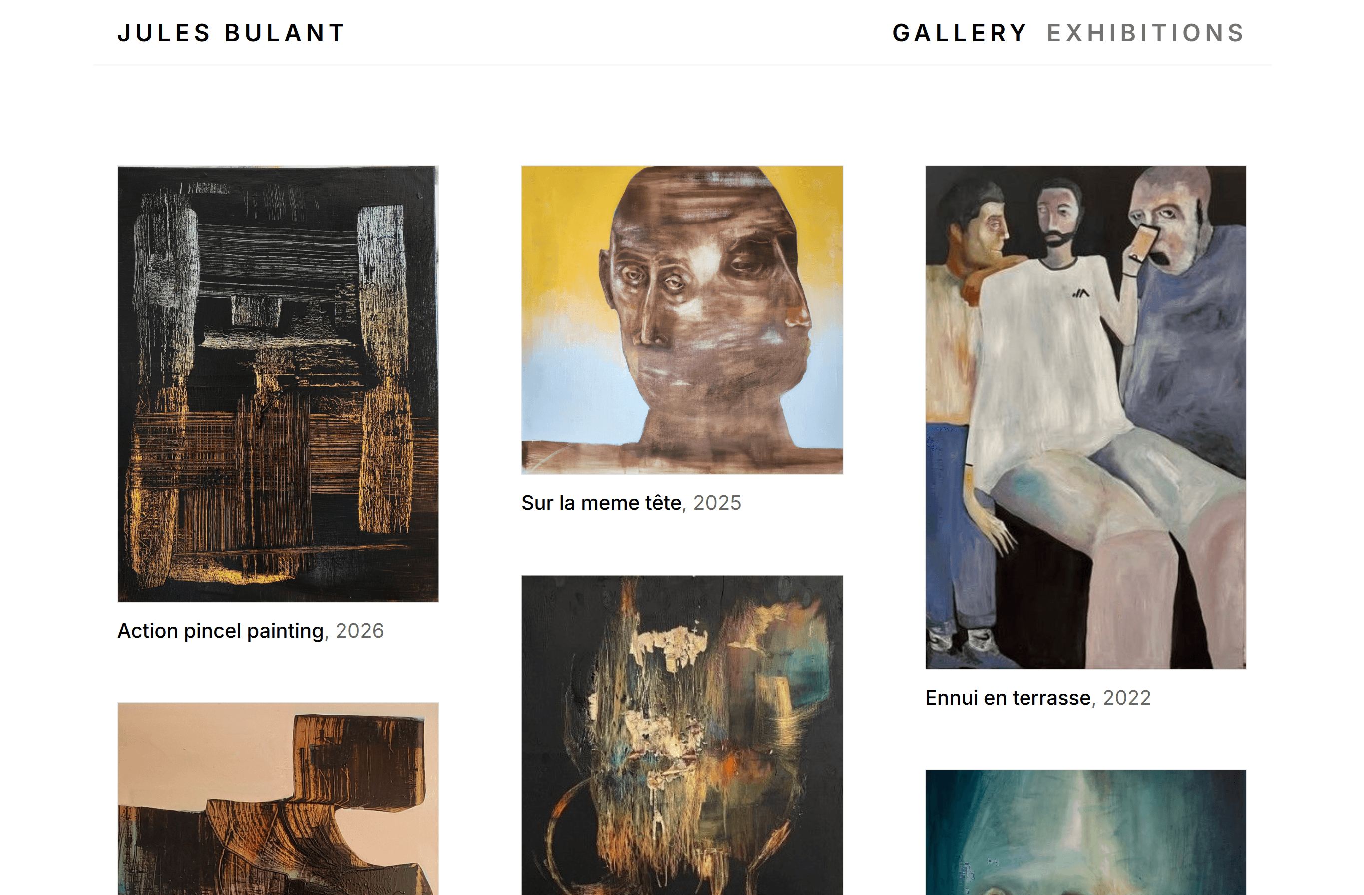 Portfolio Artistique — Nuxt 3 + Sanity CMS